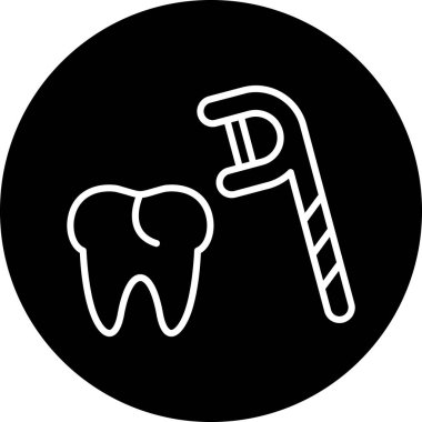 Modern simgenin vektör illüstrasyonu