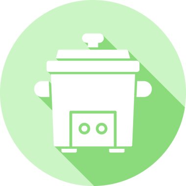 Gaz sobasının vektör illüstrasyonu