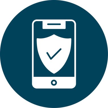 kalkan ikon vektör illüstrasyonu