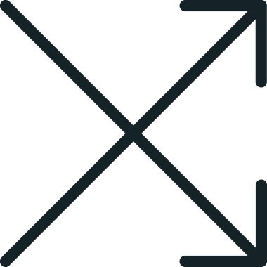 Sol yön simgesi doldurulmuş - özet biçimi