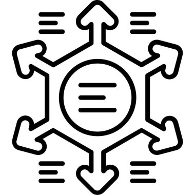 Virüs. Web simgesi basit illüstrasyon