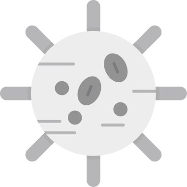 Vektör güneş simgesi illüstrasyonu