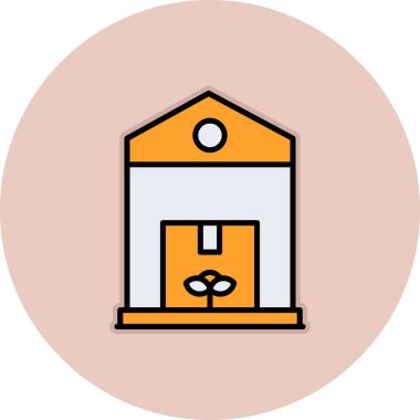 Modern simgenin vektör illüstrasyonu