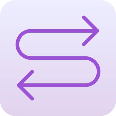 ok simgesi, vektör illüstrasyonu basit tasarım