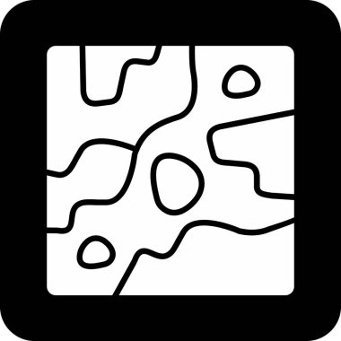 konumu simgesi harita, illüstrasyon vektör