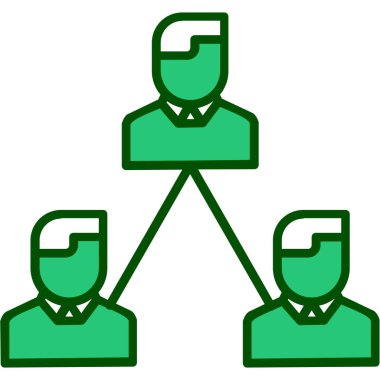 grup insanları ikon vektör illüstrasyonu