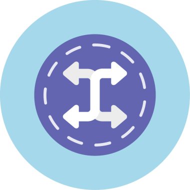 Oklar. Web simgesi basit illüstrasyon