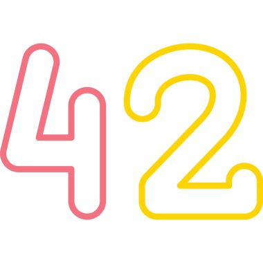 4 numara. Renk logosu..