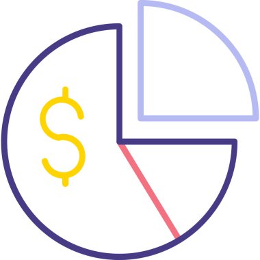 grafik ikonu vektör illüstrasyonu