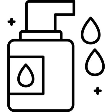 Şişe. Web simgesi basit tasarım