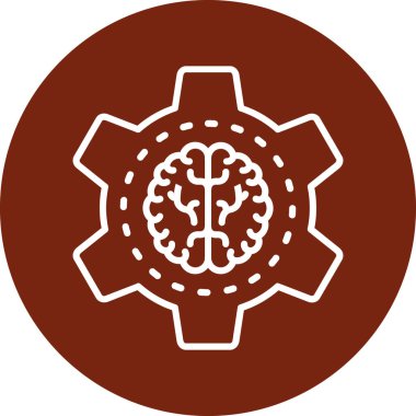 Bir dişlinin vektör illüstrasyonu