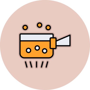 Vektör Kahve Simgesi illüstrasyonu