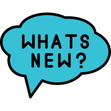 Yeni mesaj etiketi nedir, stok vektör illüstrasyonu