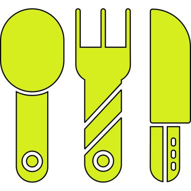 Çatal ve bıçak vektörü