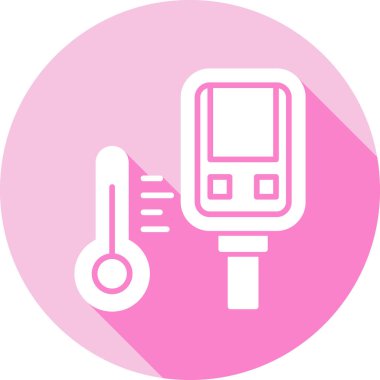 - Kan. Web simgesi basit illüstrasyon