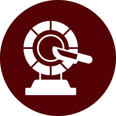 Uydu simgesinin vektör illüstrasyonu