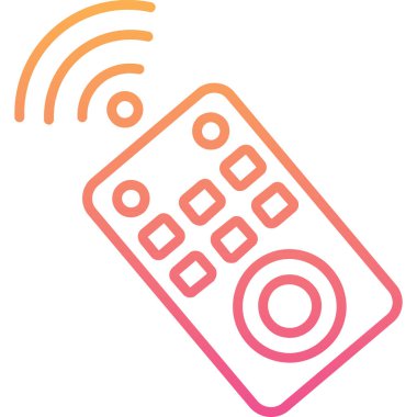 Modern bir simgenin vektör illüstrasyonu