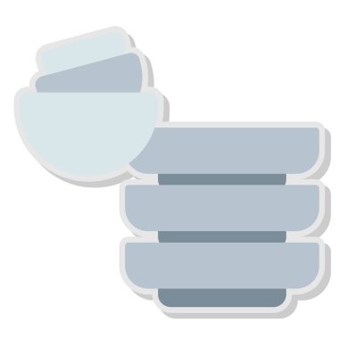 Beyaz arkaplan üzerine kitap yığını