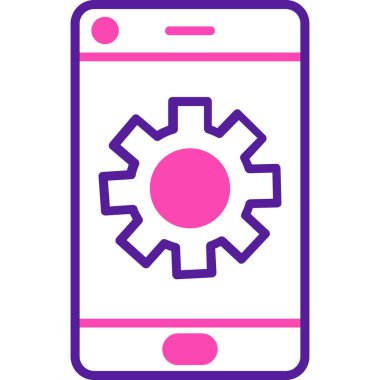 dişli ağ vektör simgesi