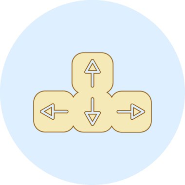 ok simgesinin vektör illüstrasyonu