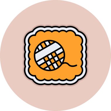 Vektör illüstrasyonu, simge ögesi arkaplanı