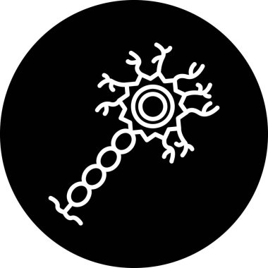 Virüs ikonu vektör illüstrasyonu