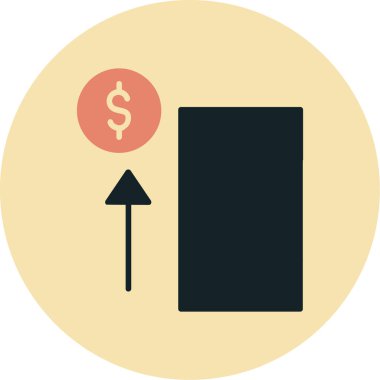 Dolar işareti vektör çizimi