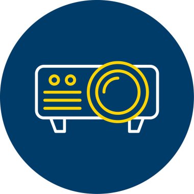 Modern simgenin vektör illüstrasyonu