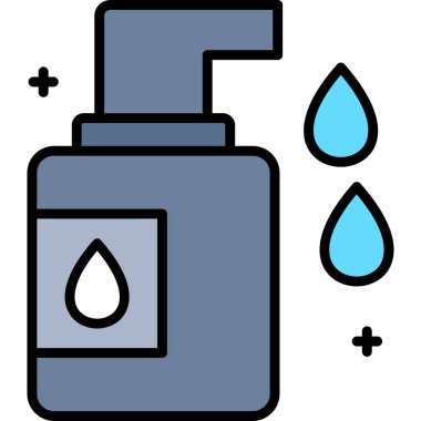 Şişe. Web simgesi basit tasarım