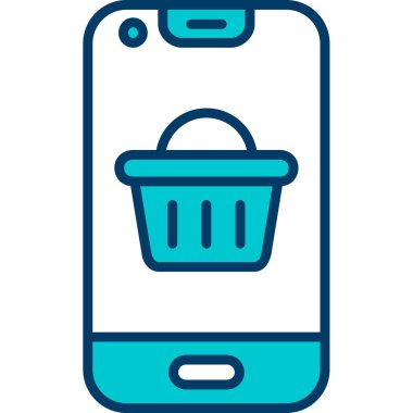 alışveriş sepeti simgesini, tasarım vektör