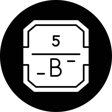 b b simgesinin vektör illüstrasyonu