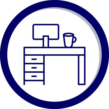 tablo simgesi vektör illüstrasyonu