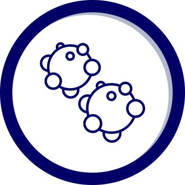 Şirin bir ayının vektör çizimi