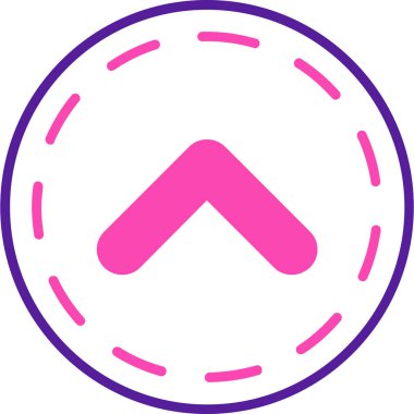 Yön ok simgesi. vektör illüstrasyonu