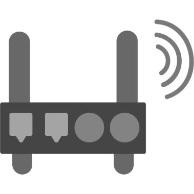 Modern simgenin vektör illüstrasyonu