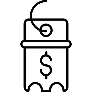 çanta para çantası simgesi