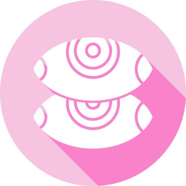 Göz simgesi vektör illüstrasyonu