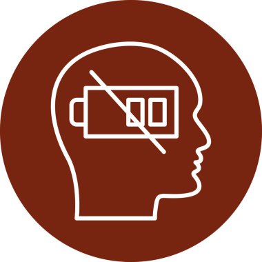 Modern simgenin vektör illüstrasyonu