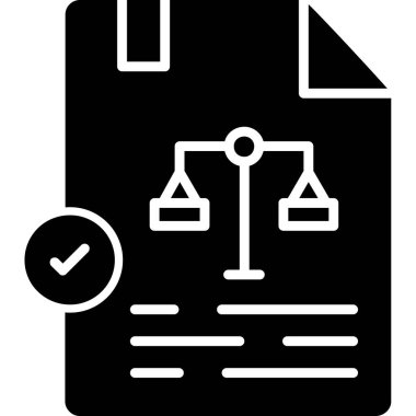 Yasal belge. Ağ simgesi. dizayn