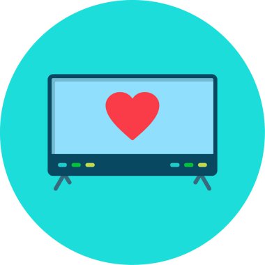 izleyici vektör simgesi modern basit illüstrasyon