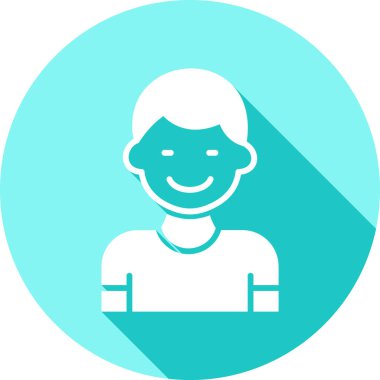 Çocuk simge vektör çizim