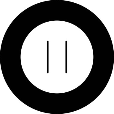 Müzik simgesi vektör illüstrasyonu