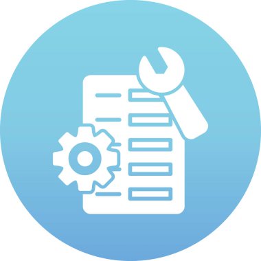 Ayarlama. Web simgesi basit illüstrasyon