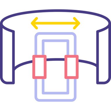 Modern b 'nin vektör illüstrasyonu eksik simgesi