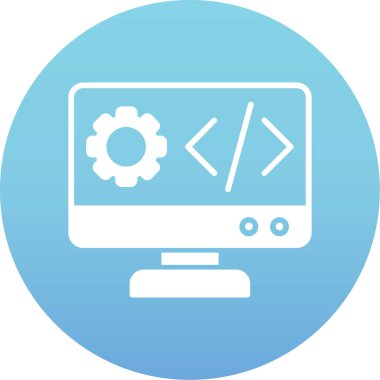 Web tasarım vektörü simgesi