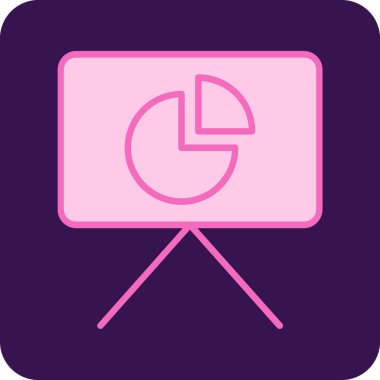 Modern bir simgenin vektör illüstrasyonu