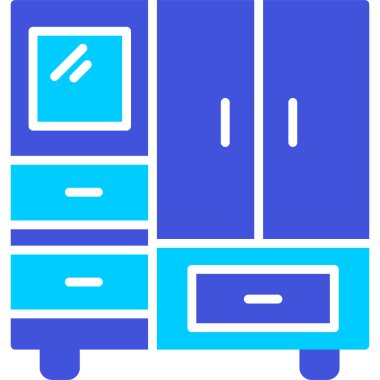 Sunucu. Web simgesi basit illüstrasyon