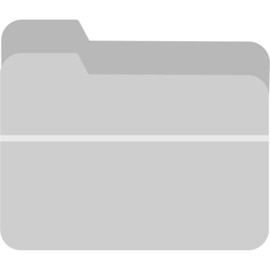 belge dosya simgesi. düz dizayn. vektör illüstrasyonu