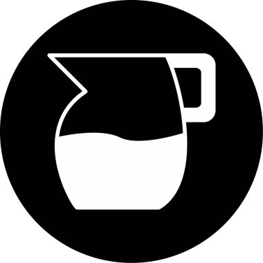 kahve fincanı simgesi, vektör illüstrasyonu