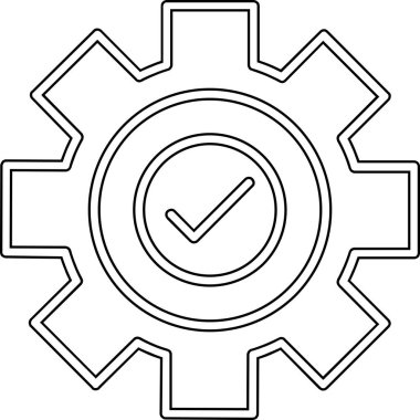 Ayarlar ayarları ana hat biçiminde dişli simgesi